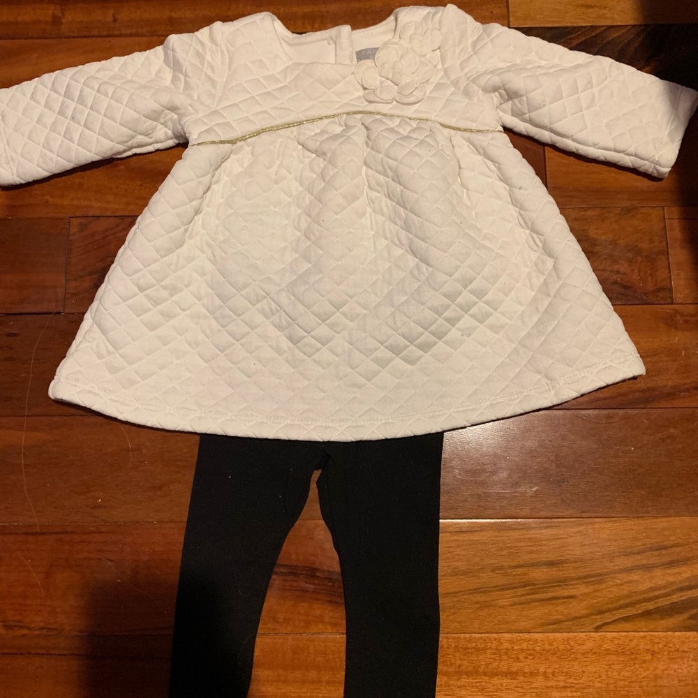 Baby girl dress and leggings